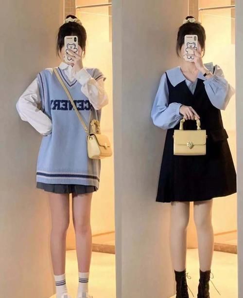 风格 秋天又流行穿“毛背心”,比毛衣、外套更轻盈,减龄又显气质