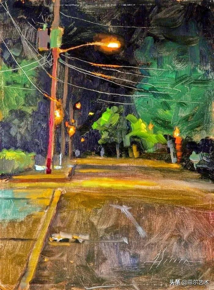 真实性|美国画家杰森·萨克兰色彩优美的外光派风景油画作品欣赏