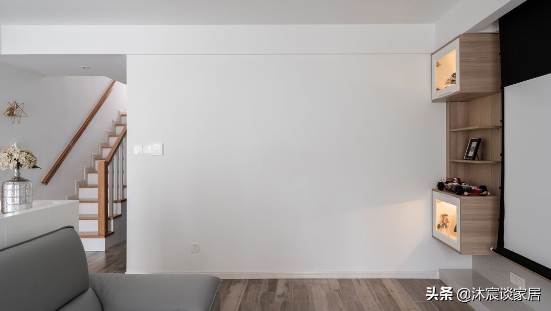 垃圾粉碎机|等我再装修，玄关就学她家这样，一半瓷砖一半漆，温馨自然有格调