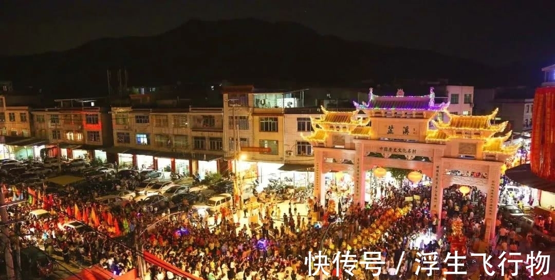 古村|难以想象，福建龙岩这个万人古村竟有74座宗祠，放眼全国也是罕见