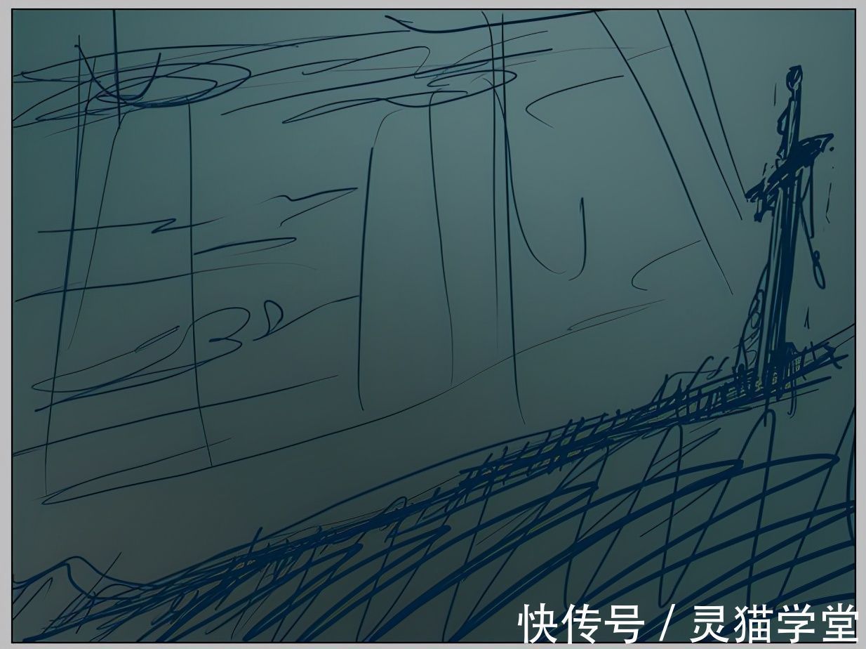 教程|漫画阴天的光影怎么画?教你绘制阴天天气场景的画法教程!