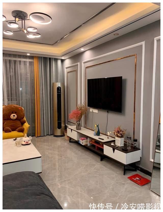 墙壁|装修了半年的新房终于可以入住了，简单大方接地气，朋友都说好看