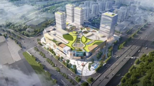 建筑面积|栖霞新地标！宝龙城最新效果图来了