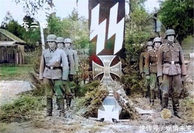 野心|上色老照片:二战中阵亡的德军士兵的葬礼,因希特勒的野心而送命