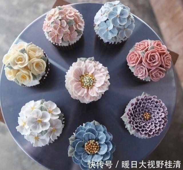 撩人|她做的鲜花蛋糕太撩人,看完后全世界都惊艳了