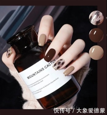 秋冬美甲大全!豹纹款精致有情调,红色过年涂正应景!