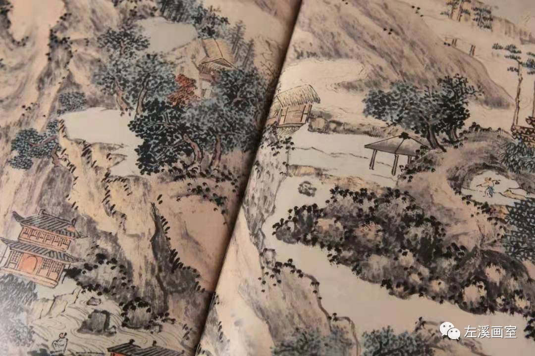 被收入皇宫的《天台山图卷》，终于展现