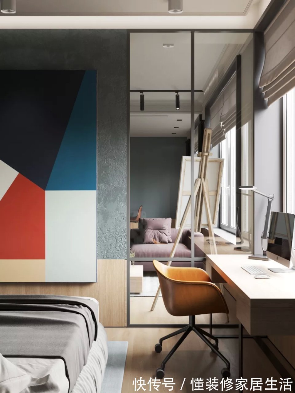 玄关|别再盯着北欧风啦,看看人家66㎡小户型轻奢风,豪宅也被秒成渣