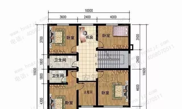 农村别墅|两款10X11三层农村别墅，造价30万左右，越看越喜欢的户型