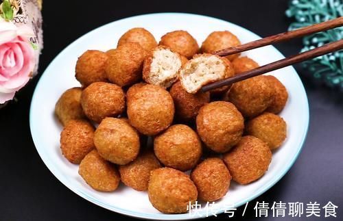 谨记|炸猪肉丸子时，谨记“2不放、加3样”丸子外焦里嫩，放凉也不硬