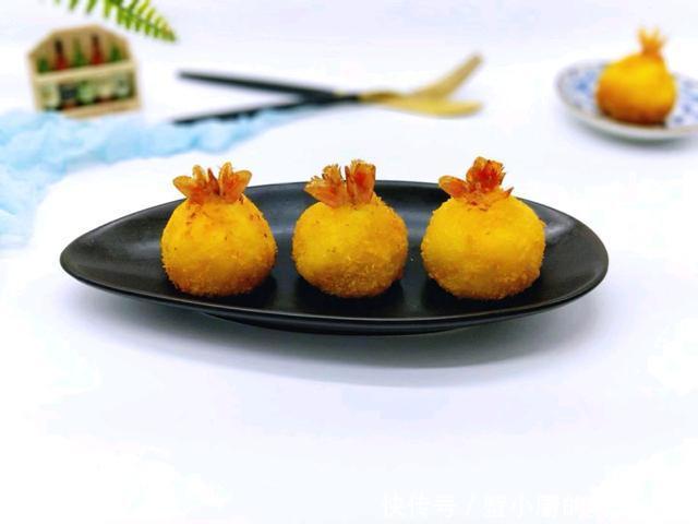 虾仁|大虾此做法,儿子一口一个,香酥又鲜美,好吃到停不下来