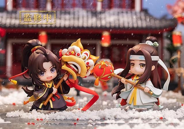 手办|《魔道祖师》擎苍家的动画手办，新年款好心动，求抱抱也太萌了！