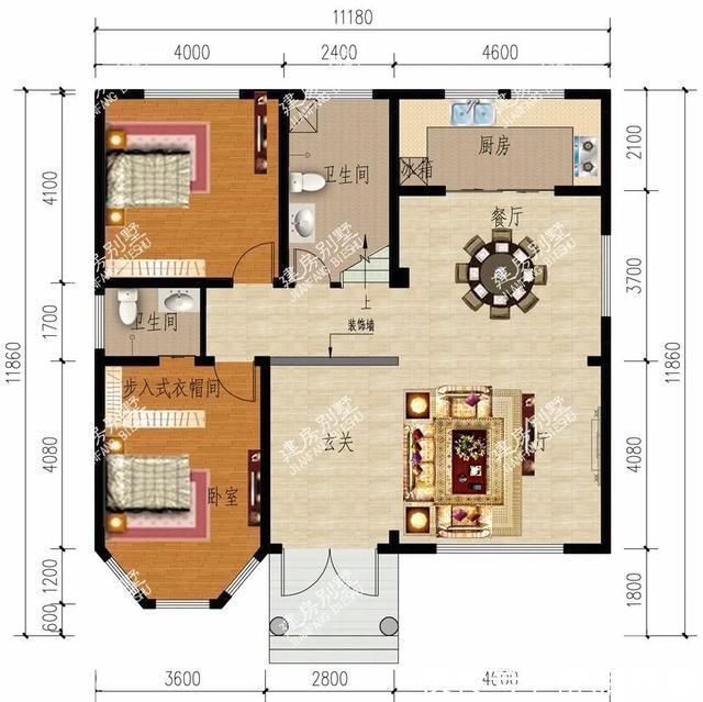 农村|广受好评的两栋农村别墅,第一栋带八角窗,就像小城堡