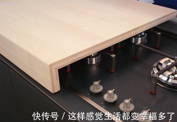 燃气灶|厨房做灶台记得加上它,台面可大幅度增加,防灰尘,看起来更清爽