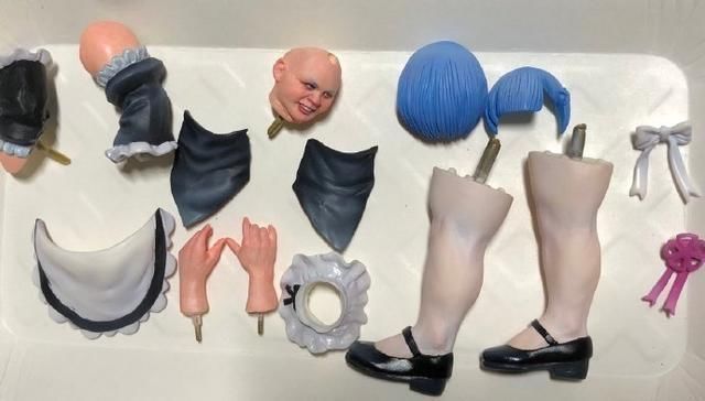 模型|手办大佬太实在,开心了就出血管、汗毛,不开心了则“丢你蕾姆”