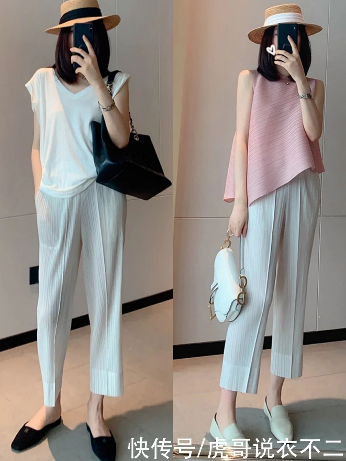 骑行裤|40岁女人别总穿小黑裤，夏季一定要选这5条裤子，舒适优雅又实用