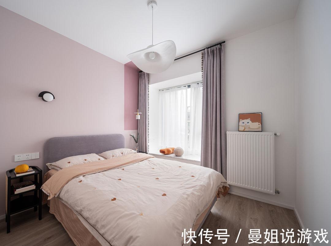 玄关式|夫妻的北欧风两居,迷人色彩营造轻松温馨舒适氛围,小家太美了