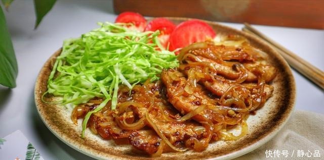 日本特色料理,猪肉生姜烧,在家就能轻松搞定,比西餐牛排还好吃