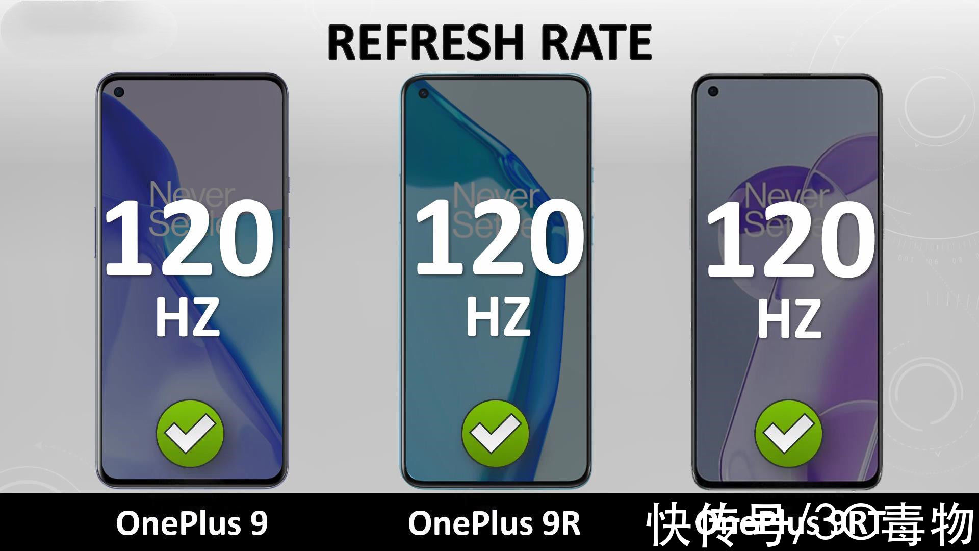升级版|一加9RT背刺能否成功？和一加9/9R配置对比，说是升级有点勉强