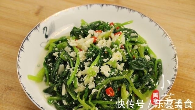 菠菜|分享6道蒜蓉家常菜做法，蒜香四溢，做法简单，实惠又划算