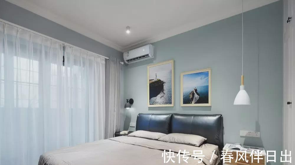 配色|91㎡舒适北欧3室，灰、白与木配色带着一份沁透心脾的舒柔和爽朗