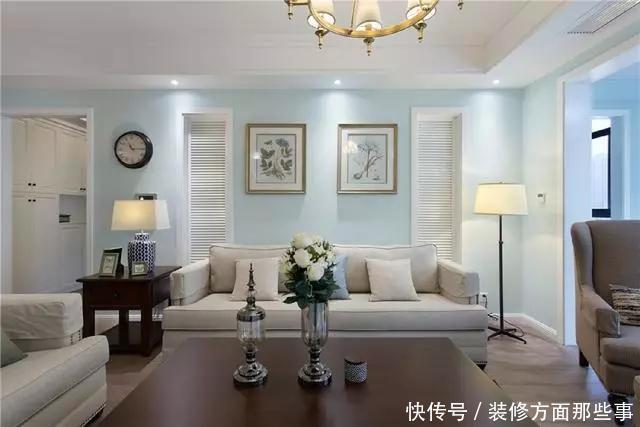 时尚|简美式三室两厅,客厅厨房餐厅呈开放式,全屋时尚、敞亮、大气!