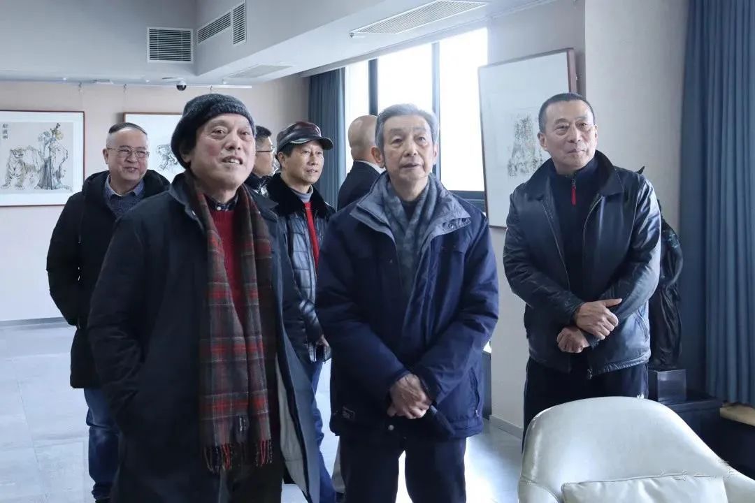 美术家协会#“虎虎生气——何业琦中国水墨画展”在陶氏艺术馆温暖开幕