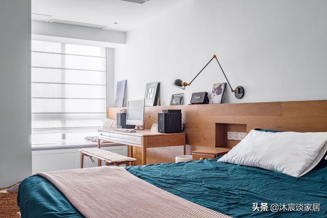 帽间|向往田园生活的夫妻俩,把家装得清爽大方,还有让人快乐的大阳台