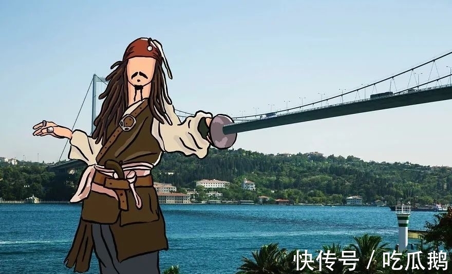 灵感$太赞了!简单几根线条,就把普通的风景,变成趣味创意插图