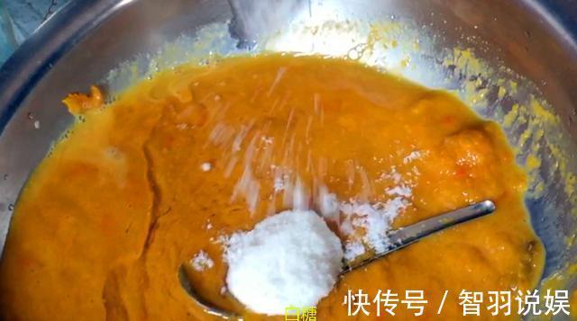 酵母|南瓜中加4个鸡蛋,不做馒头不烙饼,出锅馋哭隔壁小孩,真好吃
