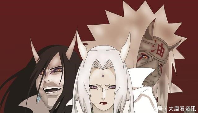 与奇拉比|火影忍者最强的5个三人组,木叶三忍垫底,第五个能团灭忍界!