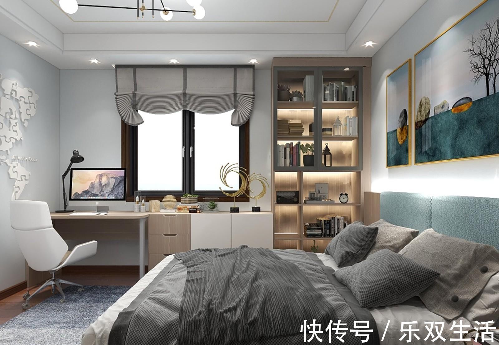 榻榻米|150㎡现代三居室,如此简约时尚,难怪邻居都来参观