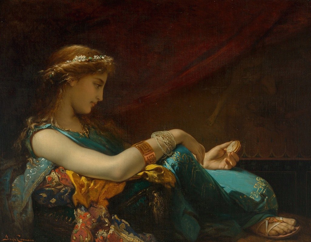 画家&比利时画家?约瑟夫·库曼斯笔下的美女,太迷人!