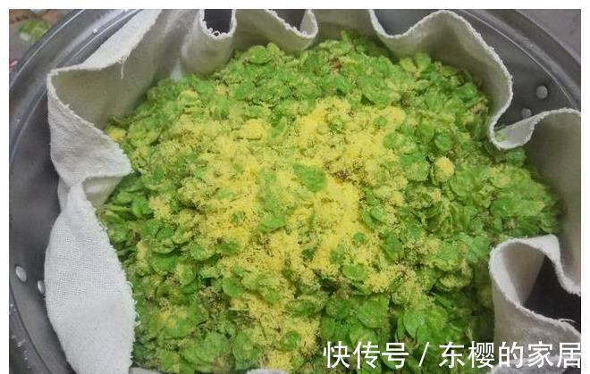 野菜|长在树上的野菜,用玉米面拌一拌,上锅蒸熟,比大鱼大肉吃着都香