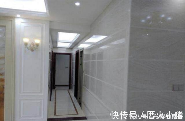 墙板|老公硬要全屋贴瓷砖,厕所装“蹲坑”,完工后大气极了,真实用