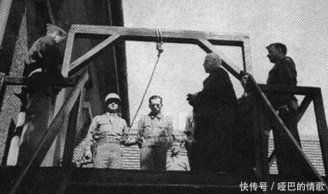 纳粹德国|他是纳粹德国的头号刽子手，被绞刑时挣扎着高喊反动口号，死不悔改