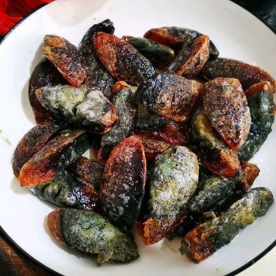 蒜苔|皮蛋炒蒜苔