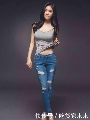 牛仔裤|优雅甜美的牛仔裤小姐姐,有种大家闺秀,出水芙蓉的美!