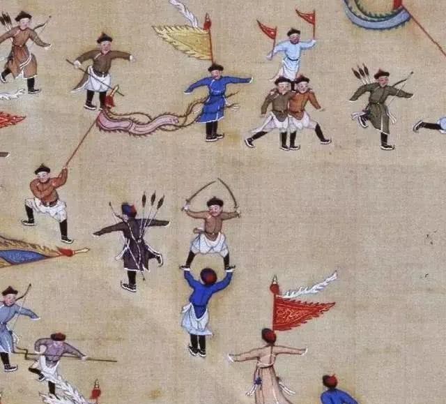 数九隆冬去滑冰:满族习俗的冰上运动——走白冰,原来是走百病