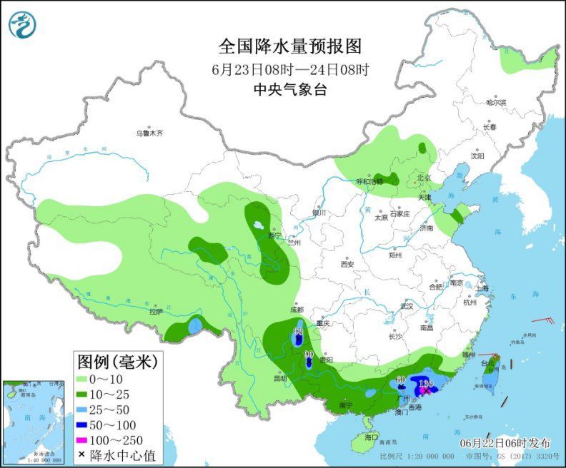 江南华南等地有较强降水华北多雷阵雨天气 全网搜