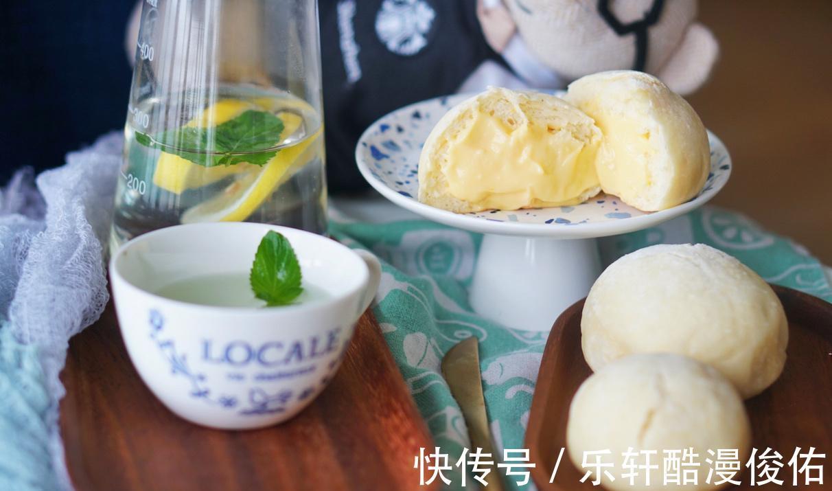 高筋面粉|自己做的冰面包也能这么好吃,香甜还流心,快来试试