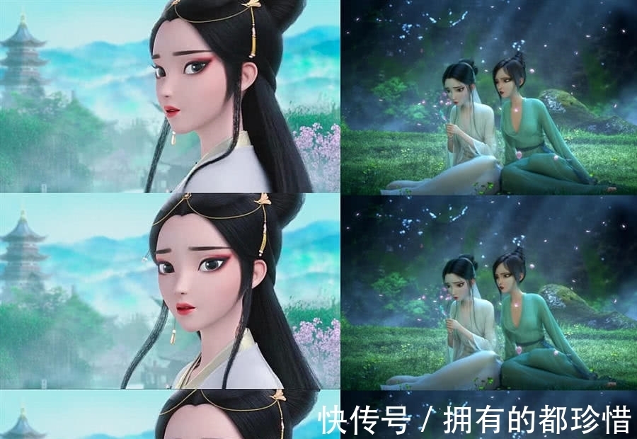 小白|《白蛇缘起》高清壁纸来啦!小白回头的瞬间,妈妈我恋爱了!