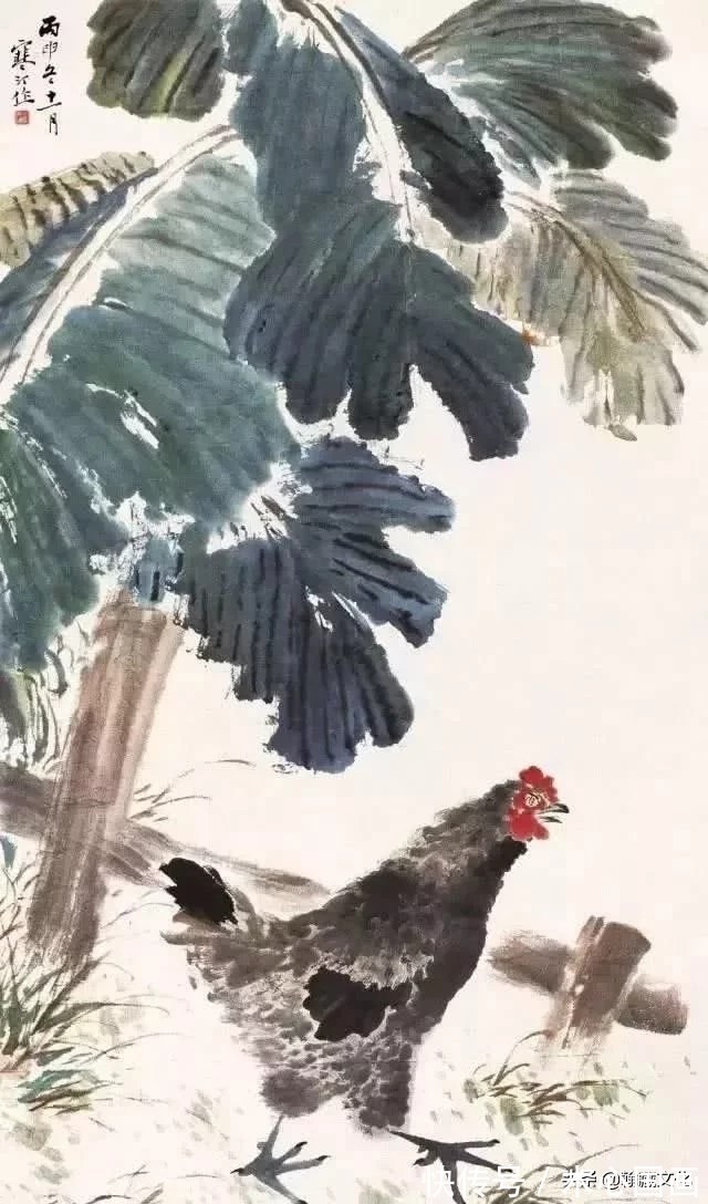 任伯年&江寒汀先生小写意花鸟画欣赏(一)