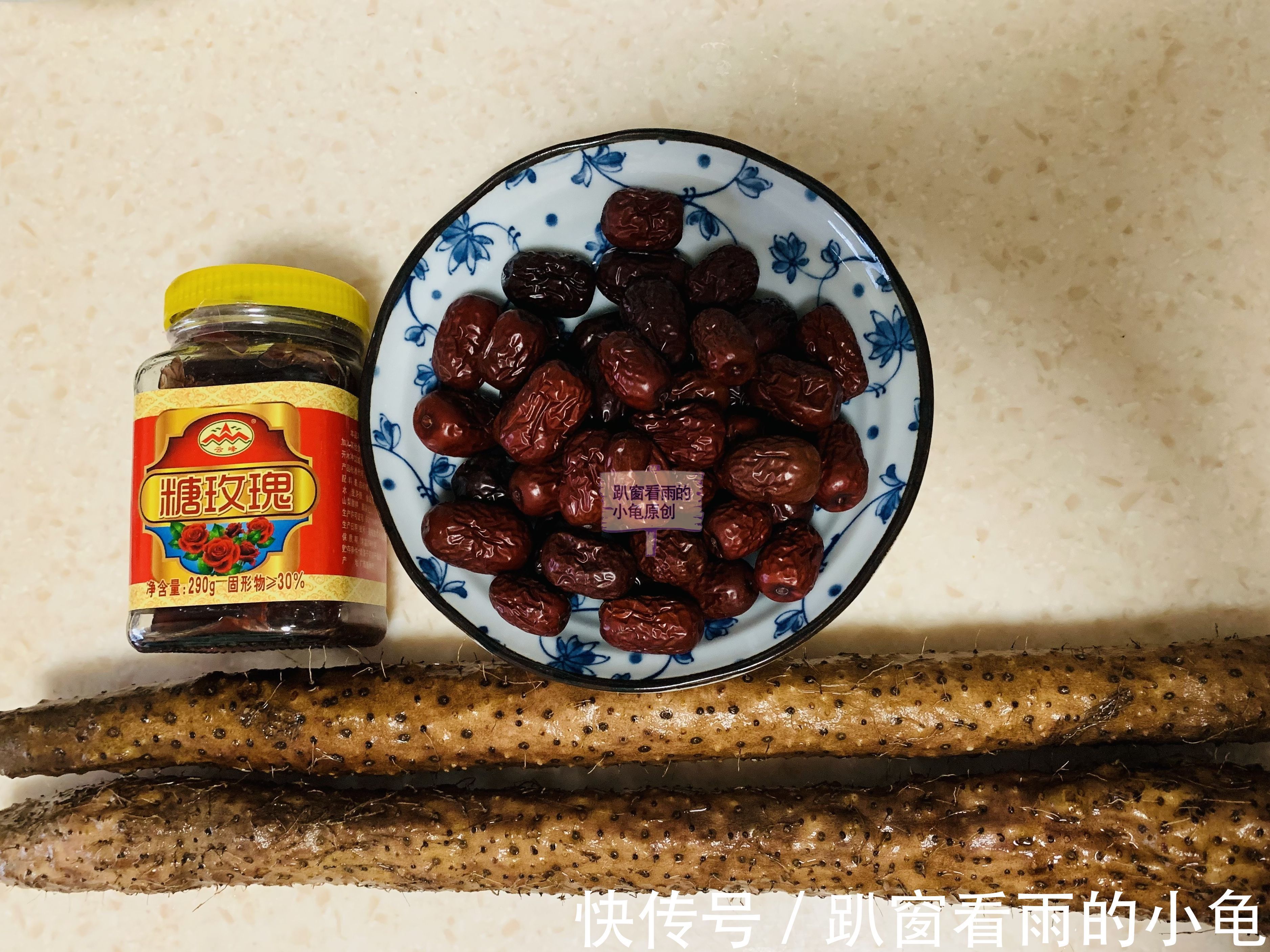 枣泥|红楼美食：枣泥馅山药糕，做法简单，秋天滋阴润燥，营养又好吃