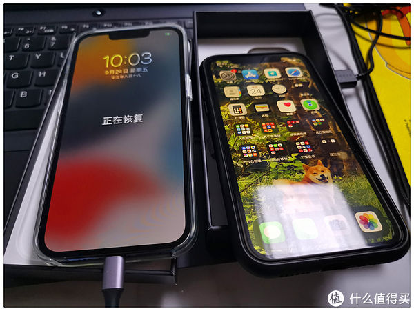 张大妈|24号拿到手的IPHONE 13 PRO + 原厂 透明手机壳