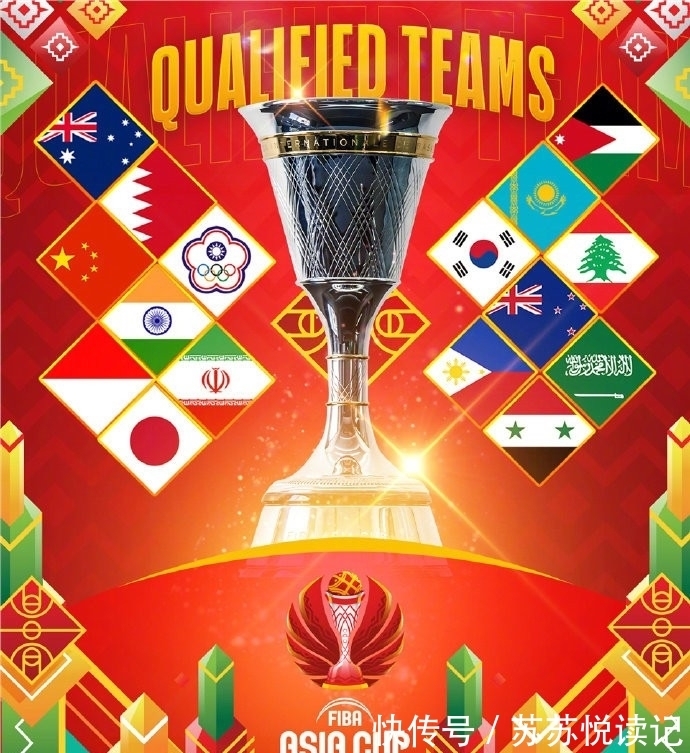 杜鋒|再見(jiàn)日本！亞洲杯抽簽分檔出爐，中國(guó)男籃第1，日韓菲第2檔