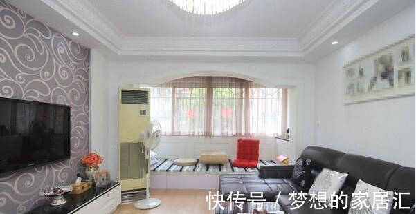 大衣柜|晒晒婆婆装修的新房,前后只花了6万,不过客厅空调太掉档次了!