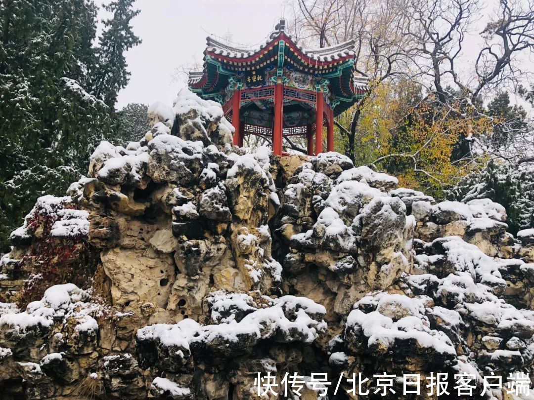 美景|立冬恰逢初雪，北京号带您“云”赏雪后美景