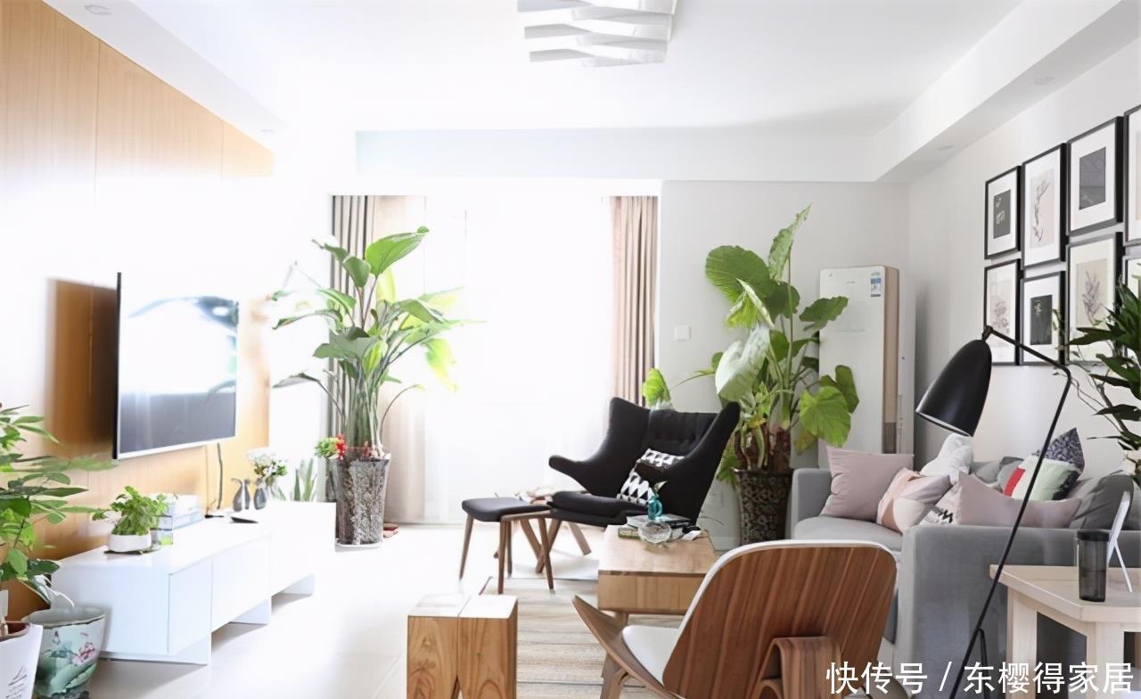 书房|参观他家北欧风一居,一进客厅就被迷住了,卧室书房真大气,晒晒
