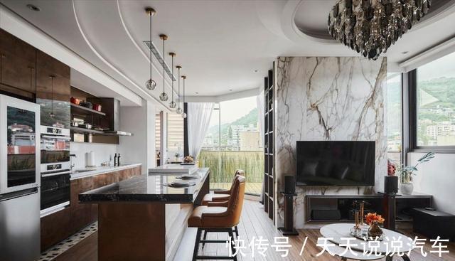 张绍华|99平米老屋爆改,变身小别墅!多了大露台,圆弧设计更宽敞